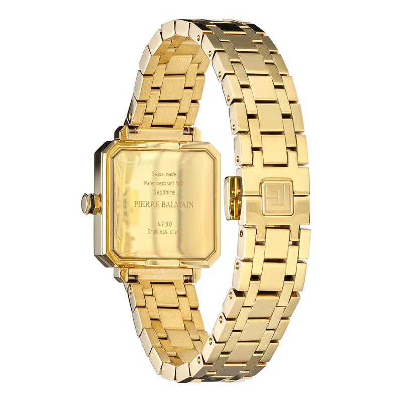 Balmain Eirini Square Quartz Watch Black Dial