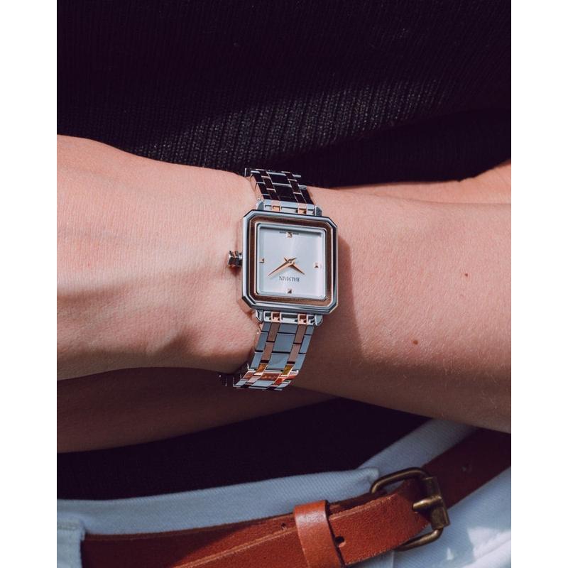 Balmain Eirini Square Quartz Watch Silver Dial