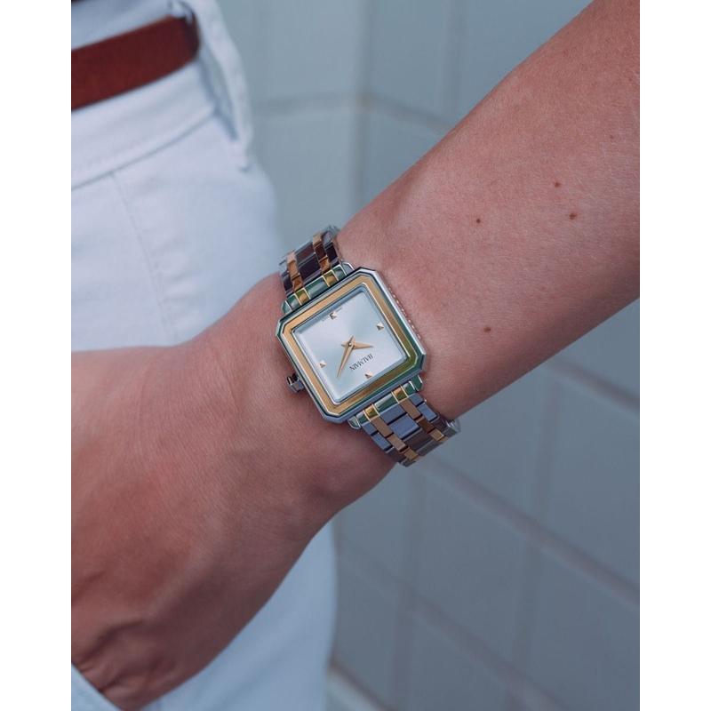 Balmain Eirini Square Quartz Watch Silver Dial