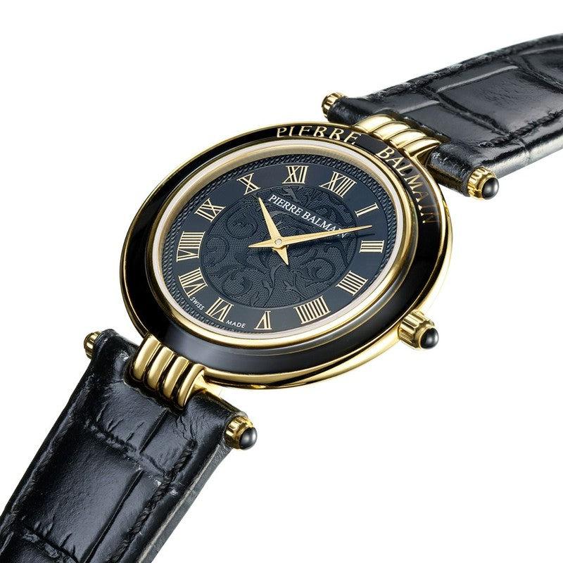 Balmain Haute Elegance Leather Strap Watch B81373212