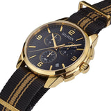 Balmain Madigral Chrono Black and Gold Nato Strap B74803164