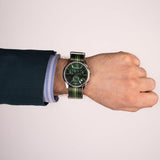 Balmain Madigral Chrono Green Nato Strap B74819272