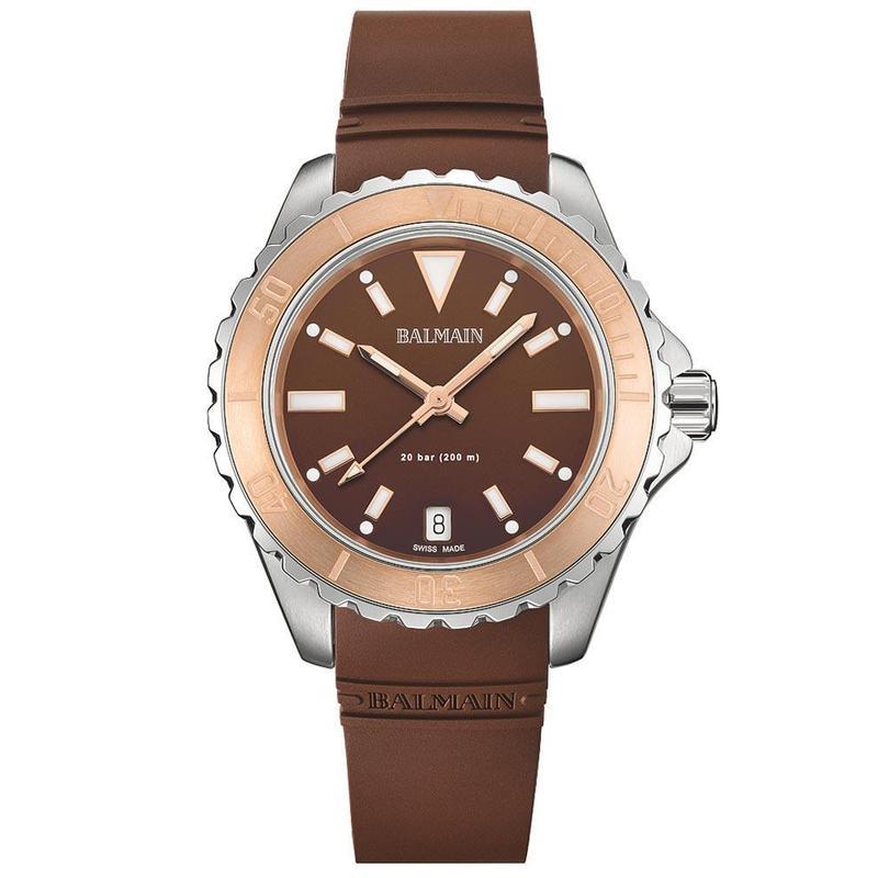 Balmain Ophrys Quartz Watch Brown Dial