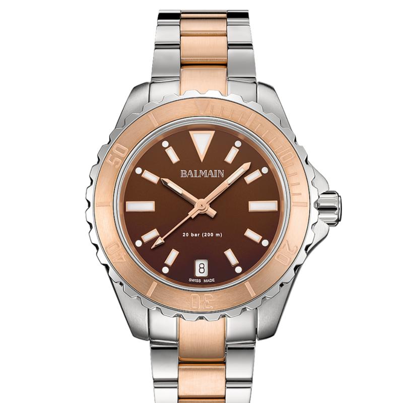 Balmain Ophrys Quartz Watch Brown Dial