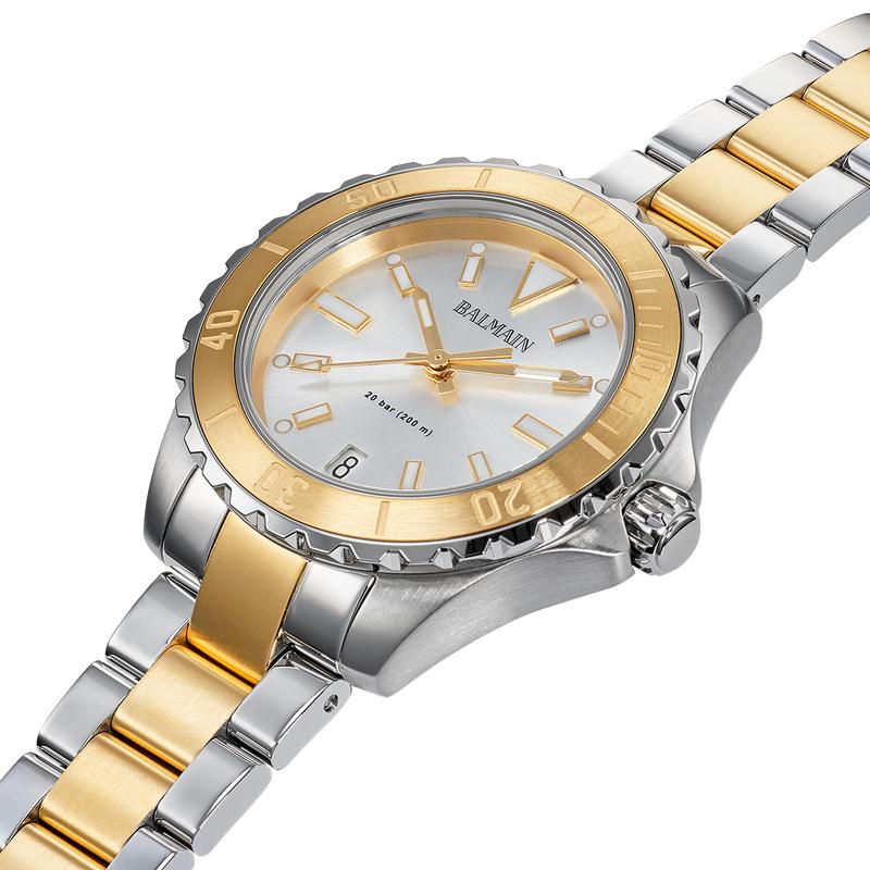 Balmain Ophrys Quartz Watch Silver Dial