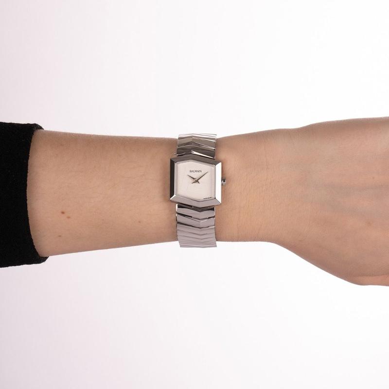 Balmain Taffetas Hexagonal Swiss Quartz Watch