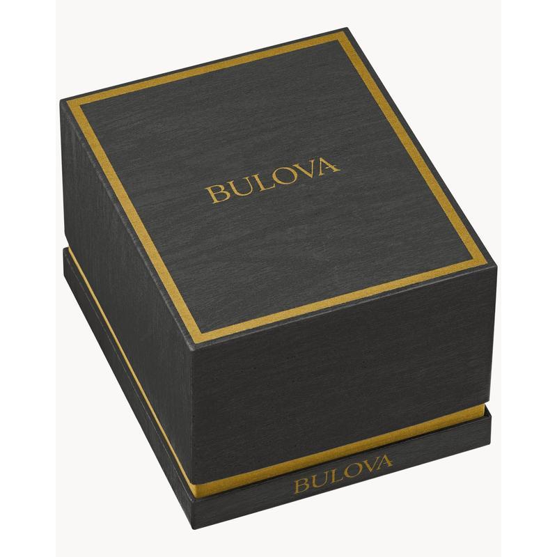 Bulova Dazzling Silver-Tone Crystal Women's Watch