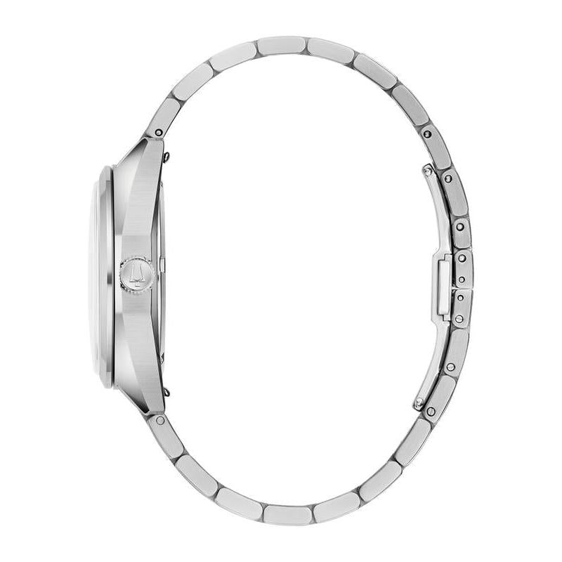 Bulova Jet Star Silver Stainless Steel Quartz Men's Watch