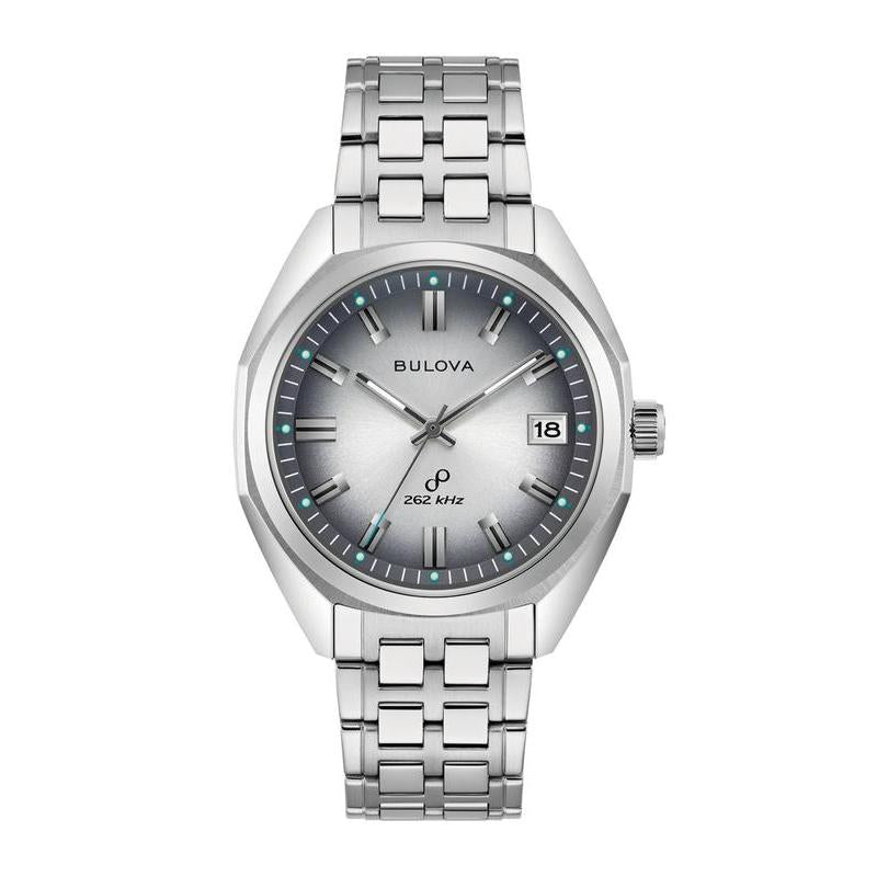 Bulova Jet Star Silver Stainless Steel Quartz Men's Watch