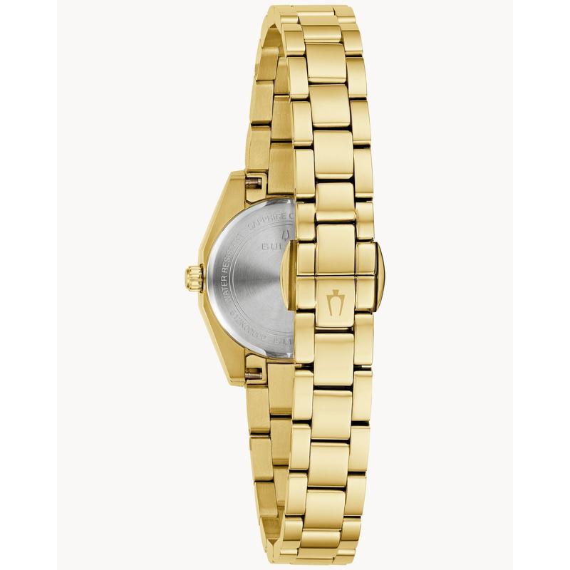 Bulova Ladies' Surveyor Gold-Tone Stainless Steel Watch