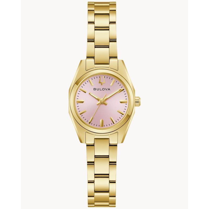 Bulova Ladies' Surveyor Gold-Tone Stainless Steel Watch