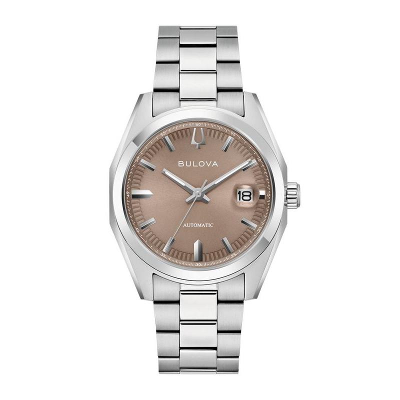 Bulova Surveyor Automatic Men's Stainless-Steel Watch