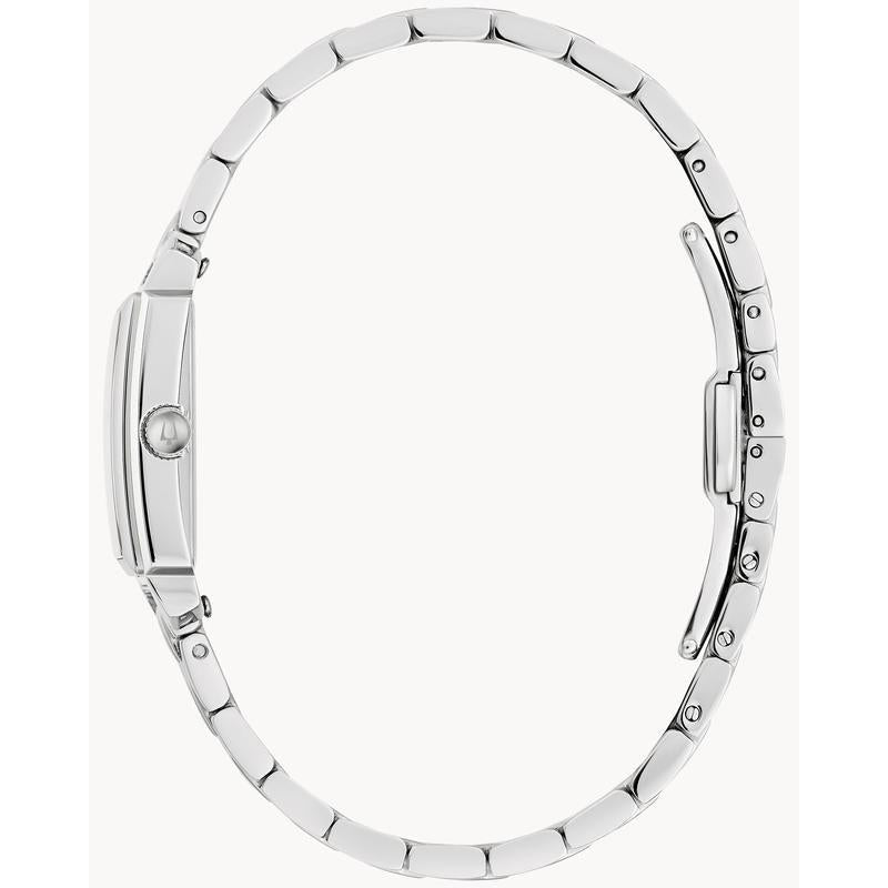 Bulova Sutton Women's Elegant Diamond Gray Dial Stainless Steel Quartz Watch
