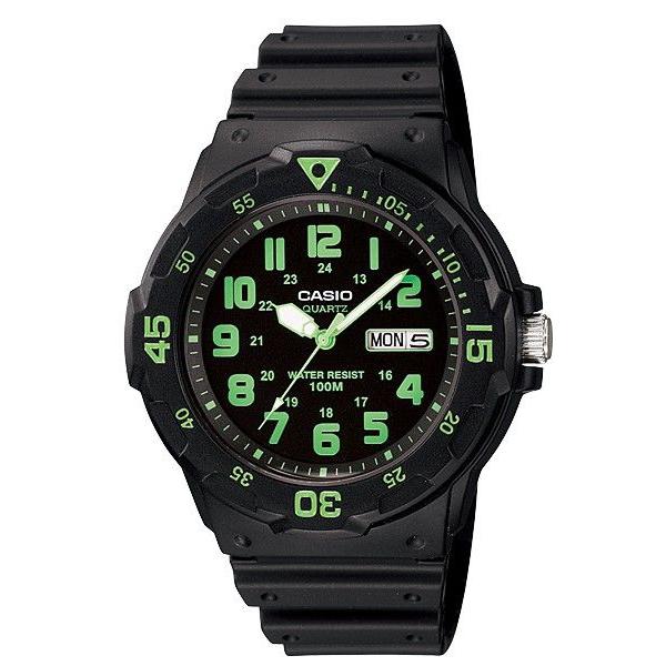 CASIO ANALOG MENS 100M - MRW-200H-3BVDF