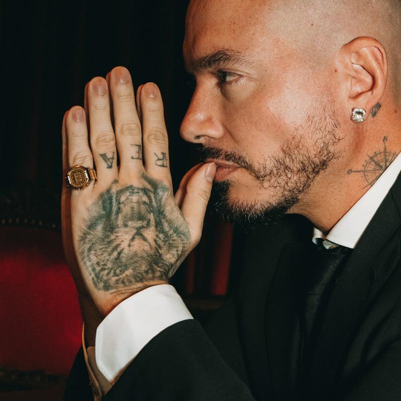 CASIO CRW-001JB-9 J Balvin Collaboration Digital Ring Watch Gold