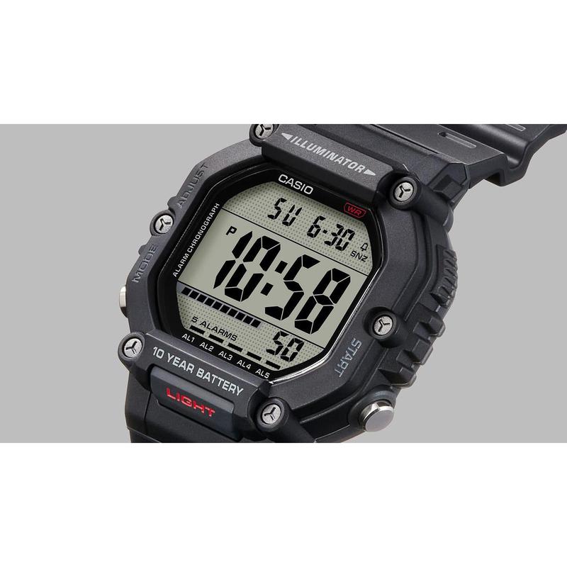 CASIO DIGITAL MENS 100M - AE-1600H-1AVDF