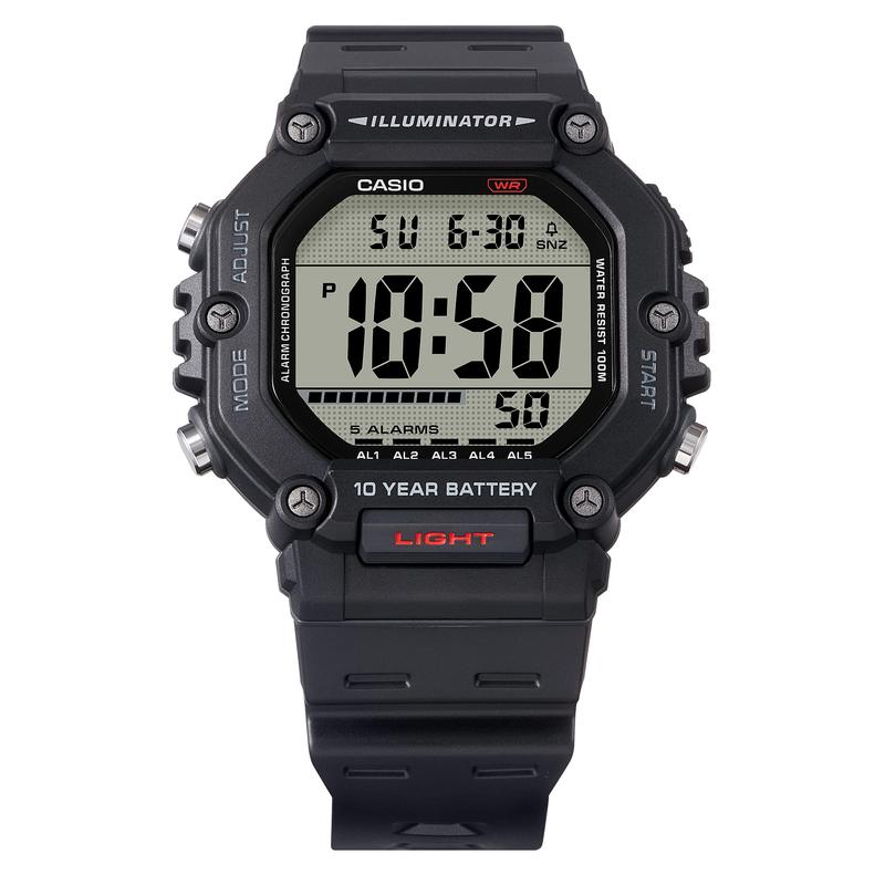 CASIO DIGITAL MENS 100M - AE-1600H-1AVDF