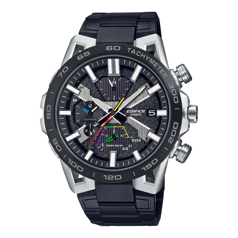 CASIO EDIFICE SOSPENSIONE MENS 100M BLUETOOTH SOLAR - EQB-2000DC-1ADR