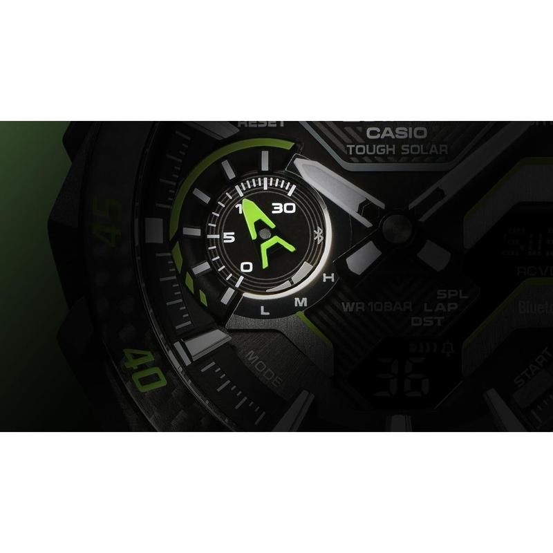 CASIO EDIFICE WINDFLOW MENS 100M BLUETOOTH SOLAR - ECB-2200RC-1A3DF