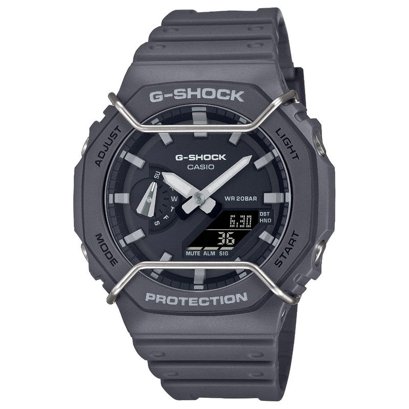 CASIO G-SHOCK ANALOG-DIGITAL 2100 MENS 200M CARBON CORE - GA-2100PTS-8ADR