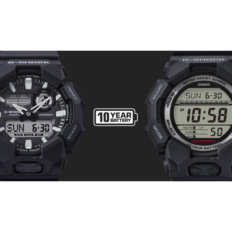 CASIO G-SHOCK ANALOG-DIGITAL - GA-010-1ADR