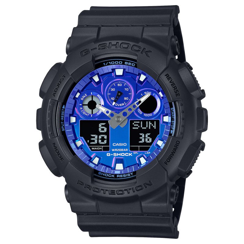 CASIO G-SHOCK ANALOG-DIGITAL - GA-100FL-1ADR