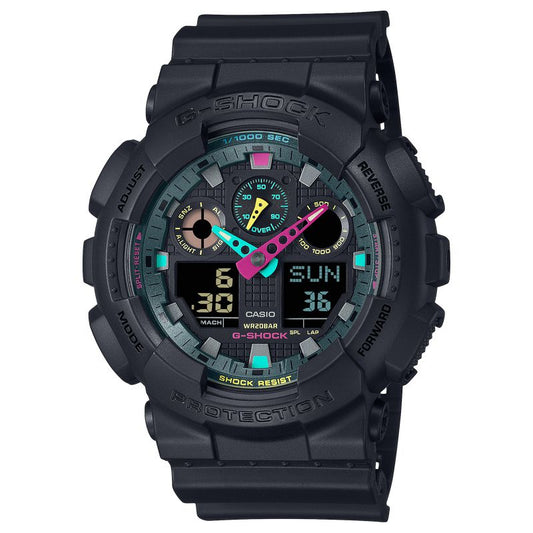 CASIO G-SHOCK ANALOG-DIGITAL SERIES - GA-100MF-1ADR