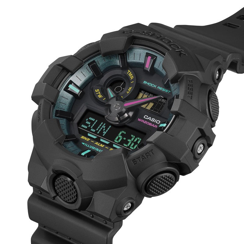 CASIO G-SHOCK ANALOG-DIGITAL SERIES - GA-700MF-1ADR