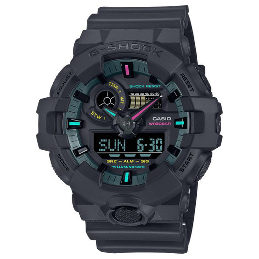 CASIO G-SHOCK ANALOG-DIGITAL SERIES - GA-700MF-1ADR