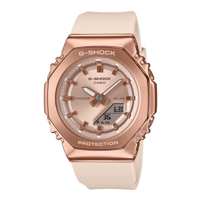 CASIO G-SHOCK ANALOG-DIGITAL WOMENS - GM-S2110PG-4ADR
