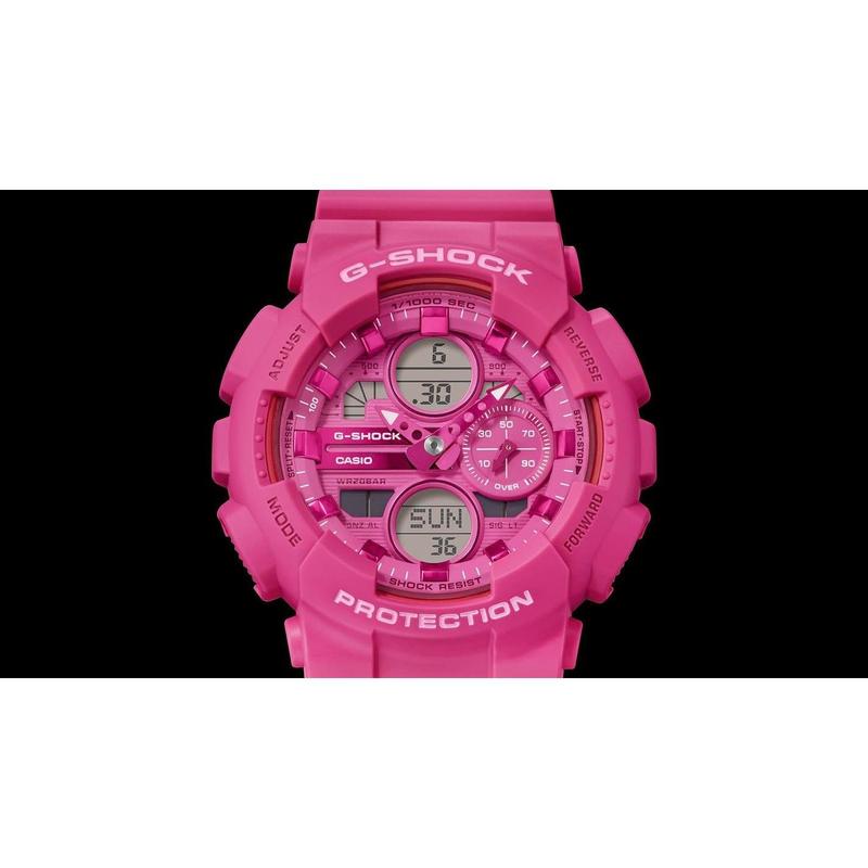 CASIO G-SHOCK ANALOG-DIGITAL WOMENS - GMA-S140PP-4ADR