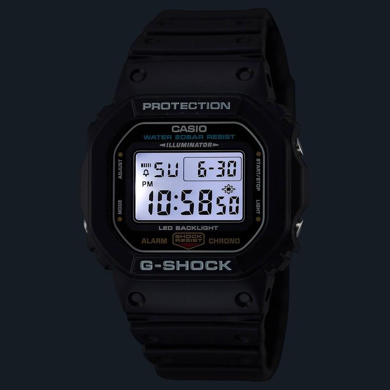 CASIO G-SHOCK DIGITAL MENS 200M - DW-5600UE-1DR