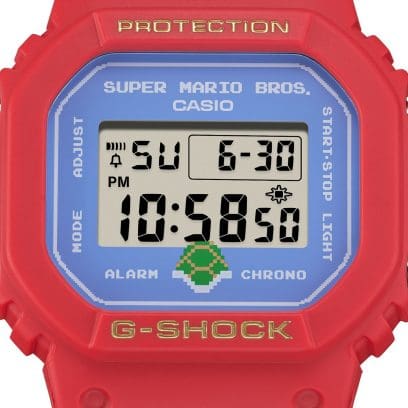 CASIO G-SHOCK DIGITAL SUPER MARIO BROS - DW-5600SMB-4DR