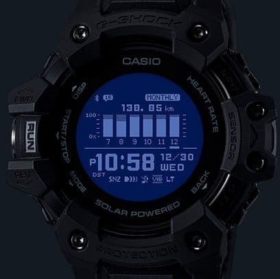 CASIO G-SHOCK G-SQAUD MENS 200M - GBD-H1000-1DR