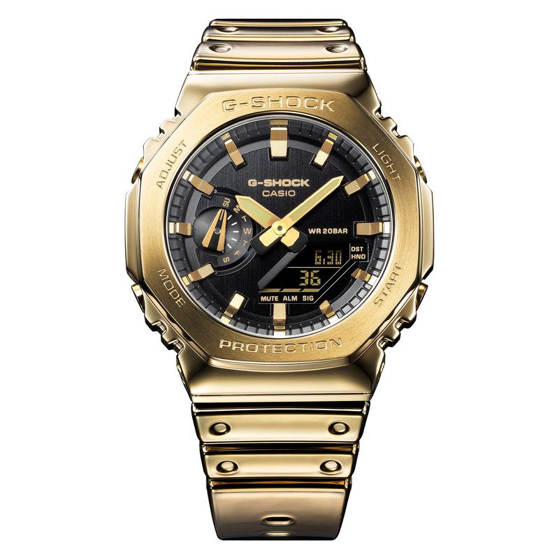 CASIO G-SHOCK G-STEEL FINE METALLIC SERIES - GM-2100YMG-9ADR