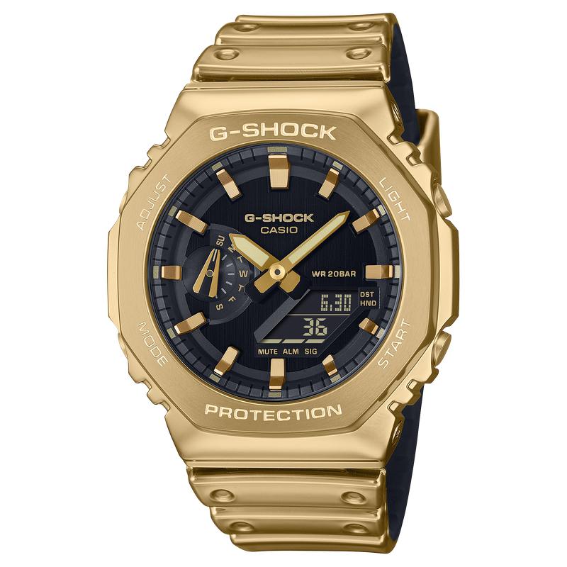 CASIO G-SHOCK G-STEEL FINE METALLIC SERIES - GM-2100YMG-9ADR