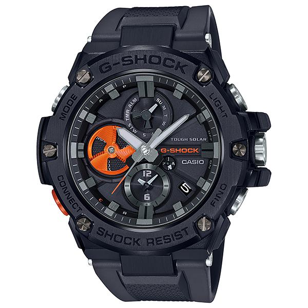 CASIO G-SHOCK MENS 200M G-STEEL - GST-B100B-1A4DR