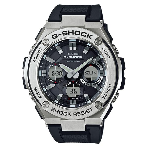 CASIO G-SHOCK MENS 200M G-STEEL - GST-S110-1ADR