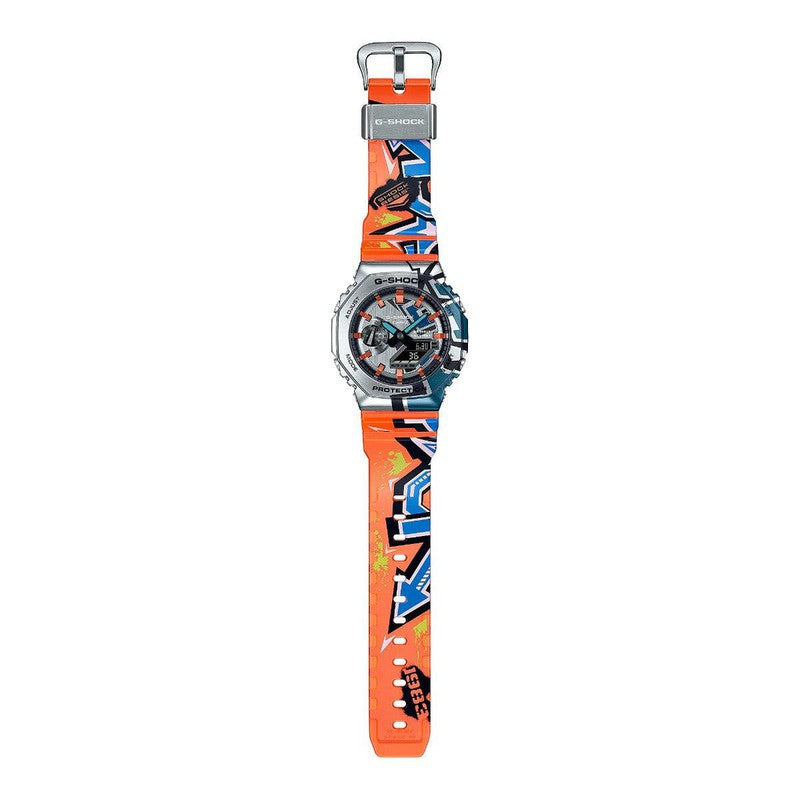 CASIO G-SHOCK MENS 200M GRAFFITI LIMITED EDITION - GM-2100SS-1ADR