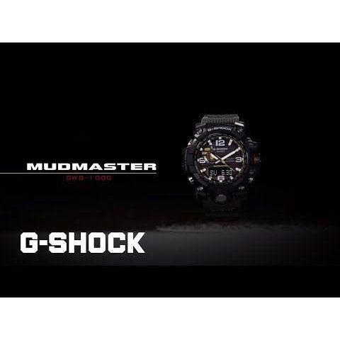 CASIO G-SHOCK MENS 200M TRIPLE SENSOR MUDMASTER - GWG-1000-1A3DR