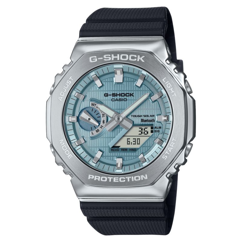 CASIO G-SHOCK MEN'S G-STEEL BLUETOOTH SOLAR - GBM-2100A-1A2DR