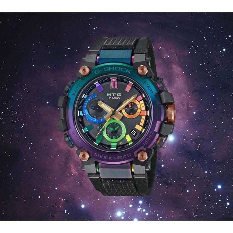 CASIO G-SHOCK MT-G LIMITED EDITION DIFFUSE NEBULA BLUE-PURPLE WATCH - MTG-B3000DN-1ADR