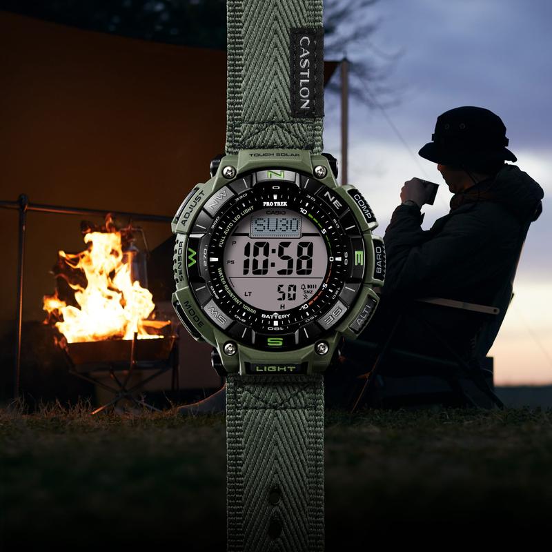 CASIO PROTREK MENS 100M 340 SERIES - PRG-340B-3DR