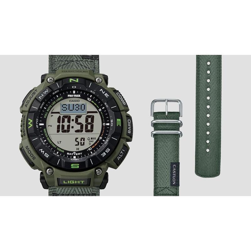 CASIO PROTREK MENS 100M 340 SERIES - PRG-340B-3DR