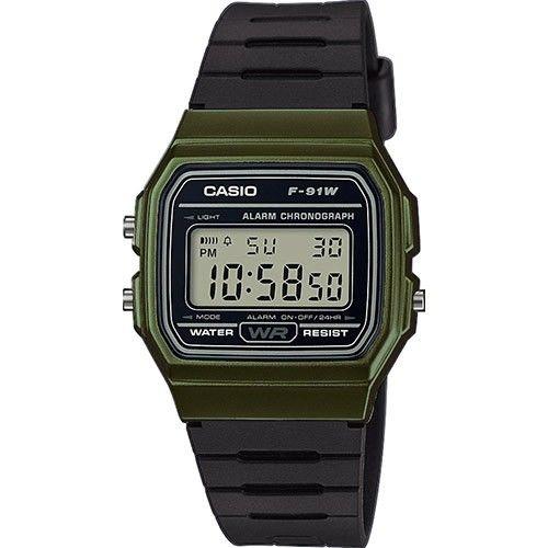 CASIO RETRO MENS WR - F-91WM-3ADF
