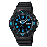 CASIO STANDARD COLLECTION MENS 100M - MRW-200H-2BVDF