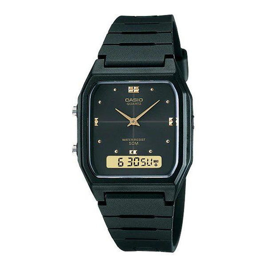 CASIO STANDARD COLLECTION MENS 50M - AW-48HE-1AVUDF