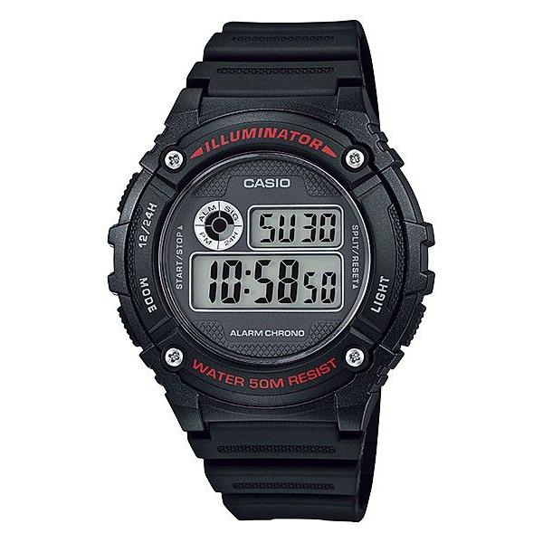 CASIO STANDARD COLLECTION MENS 50M - W-216H-1AVDF