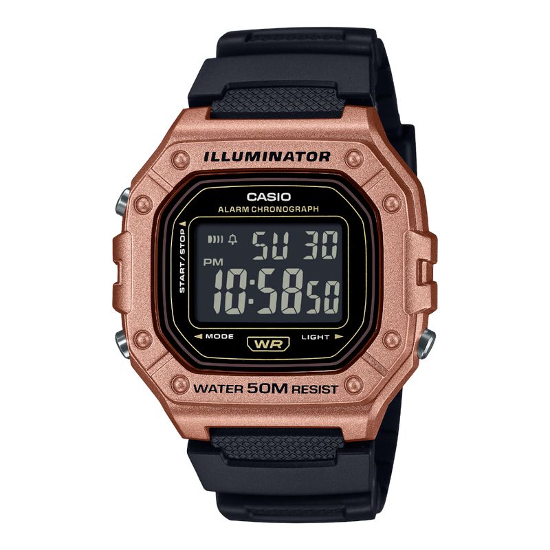 CASIO STANDARD COLLECTION MENS 50M - W-218HM-5BVDF