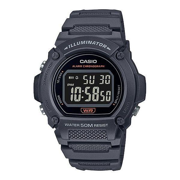 CASIO STANDARD COLLECTION MENS 50M - W-219H-8BVDF